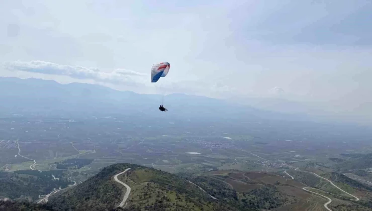 Alaşehir’de Yamaç Paraşütü Pisti Açıldı