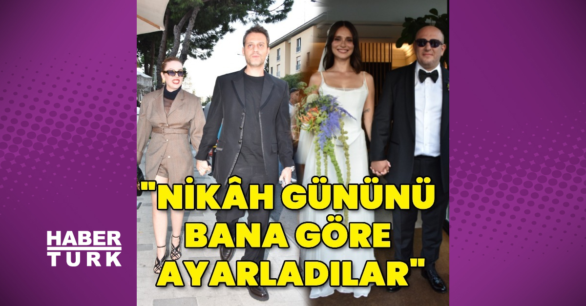 Meriç Aral ile Serkan Keskin’in nikâhına ünlü akını