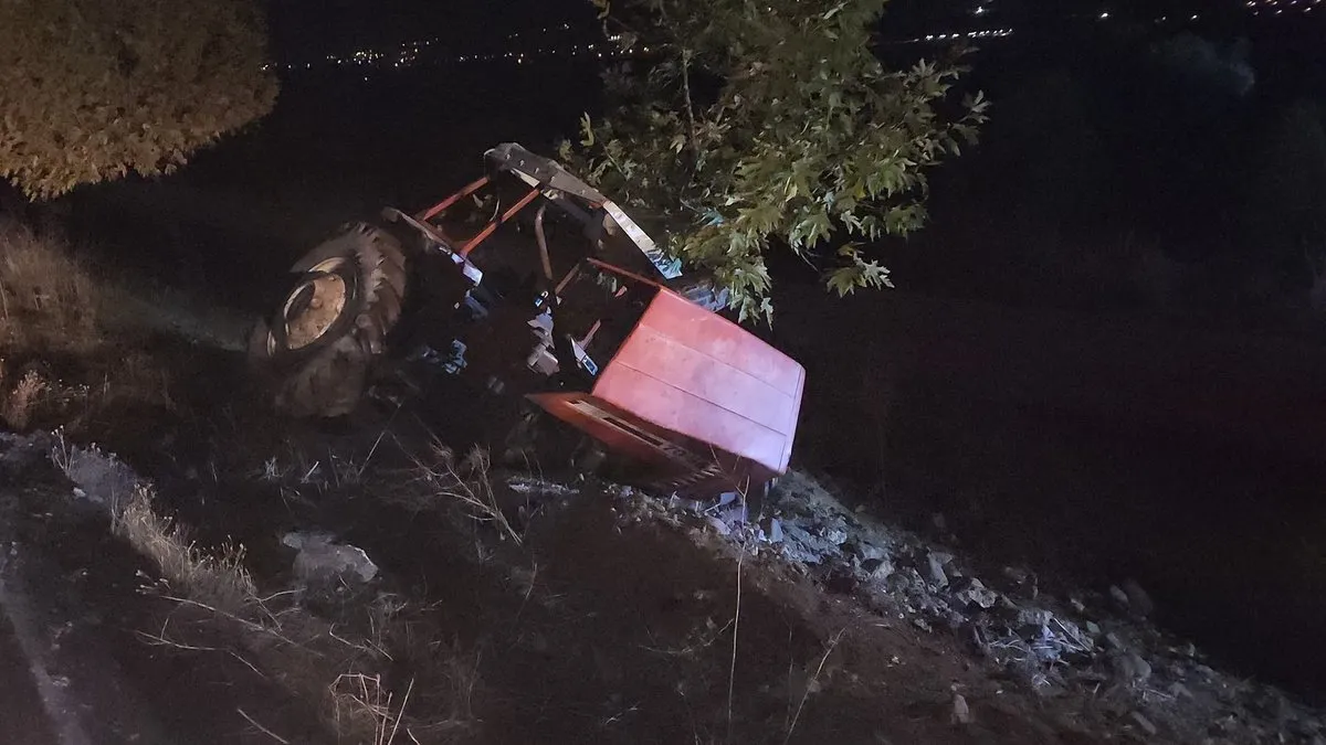 Hatay’da kaza meydana geldi: Traktör sürücüsü yaralandı!