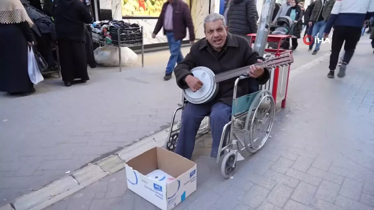 Cümbüşçü Hasan, Protez Bacak İçin Yardım Bekliyor